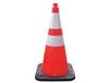 28" TRAFFIC CONE WEIGHTED