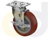 STAINLESS STEEL CASTERS - THERMO-URETHANE WHEELS