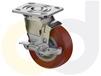 STAINLESS STEEL CASTERS - THERMO-URETHANE WHEELS