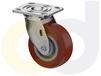 STAINLESS STEEL CASTERS - THERMO-URETHANE WHEELS