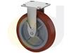 STAINLESS STEEL CASTERS - THERMO-URETHANE WHEELS