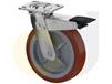 STAINLESS STEEL CASTERS - THERMO-URETHANE WHEELS