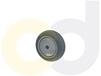 ZINC PLATED CASTERS - THERMO-RUBBER WHEELS