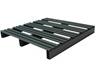 STOCKED PLASTIC PALLETS
