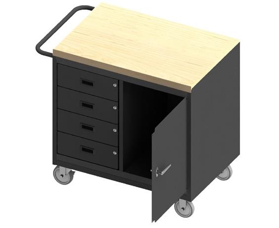 36/48&quot; W MOBILE BENCH CABINETS