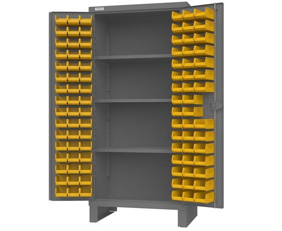 HEAVY DUTY CABINETS WITH HOOK-ON-BINS&#174; &amp; SHELVES