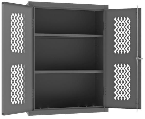 HEAVY DUTY VENTILATED CABINETS WITH ADJUSTABLE SHELVES