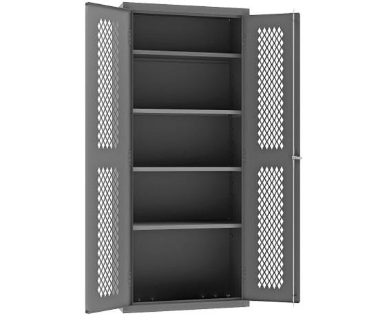 HEAVY DUTY VENTILATED CABINETS WITH ADJUSTABLE SHELVES