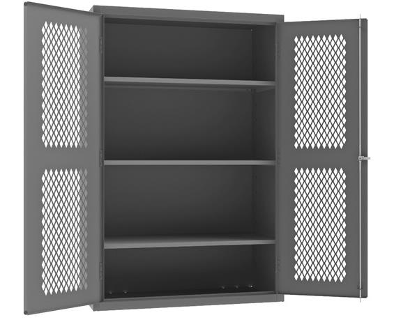 HEAVY DUTY VENTILATED CABINETS WITH ADJUSTABLE SHELVES