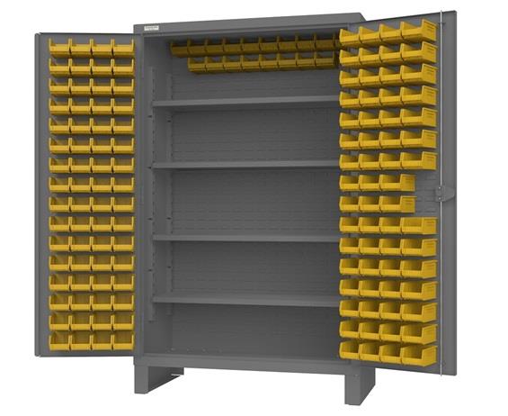 HEAVY DUTY CABINETS WITH HOOK-ON-BINS&#174; &amp; SHELVES