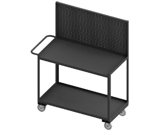 SHELF CARTS/WORKSTATIONS WITH PANELS