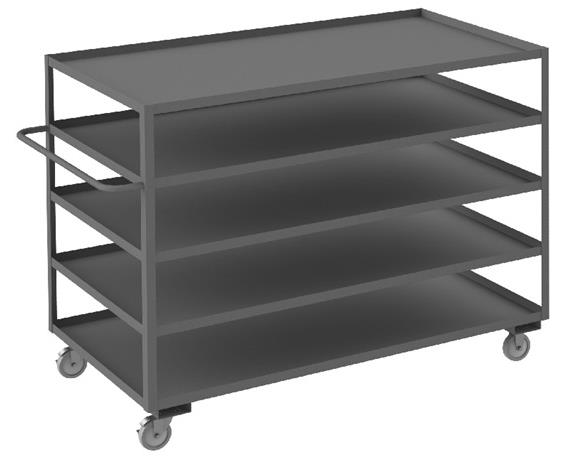 2 / 3 / 4 / 5 SHELF STOCK CARTS