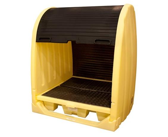 2 &amp; 4 DRUM HARDCOVERS WITH SPILLPALLETS&#174;