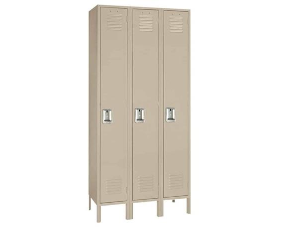 SINGLE TIER STEEL LOCKERS