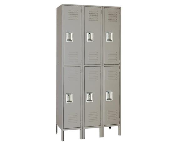 DOUBLE TIER STEEL LOCKERS