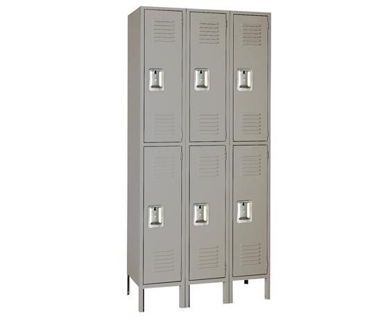 DOUBLE TIER STEEL LOCKERS