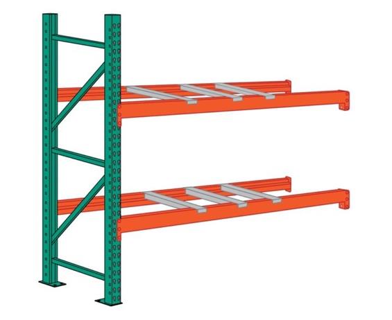 PALLET RACK STARTER AND ADD-ON UNITS
