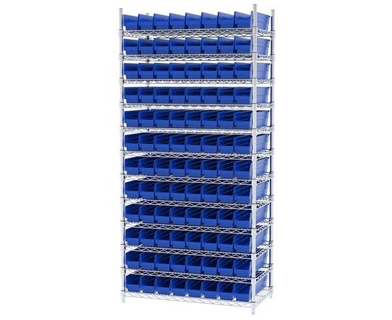 SHELF BIN WIRE SYSTEMS