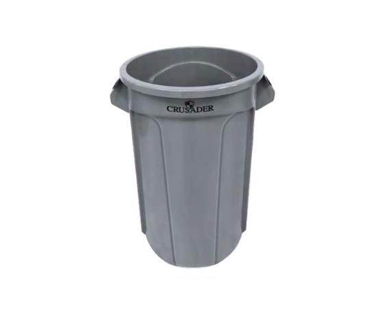 CRUSADER ROUND TRASH CANS