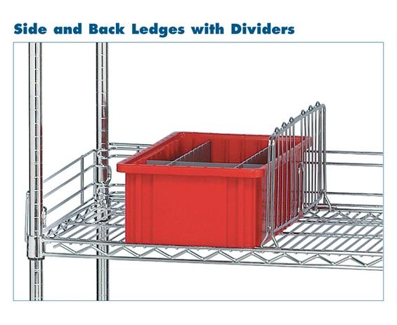 CHROME WIRE SHELVING UNIT ACCESSORIES