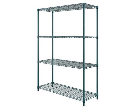 4-SHELF CONSUMER GRADE WIRE SHELVING