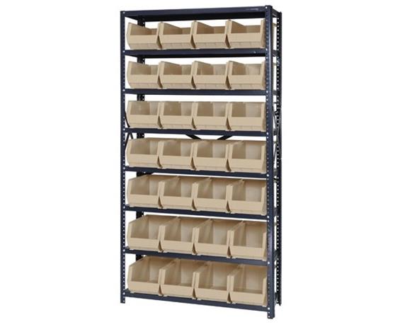 GIANT OPEN HOPPER BIN STORAGE SYSTEM