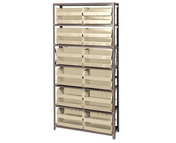 GIANT OPEN HOPPER BIN STORAGE SYSTEM