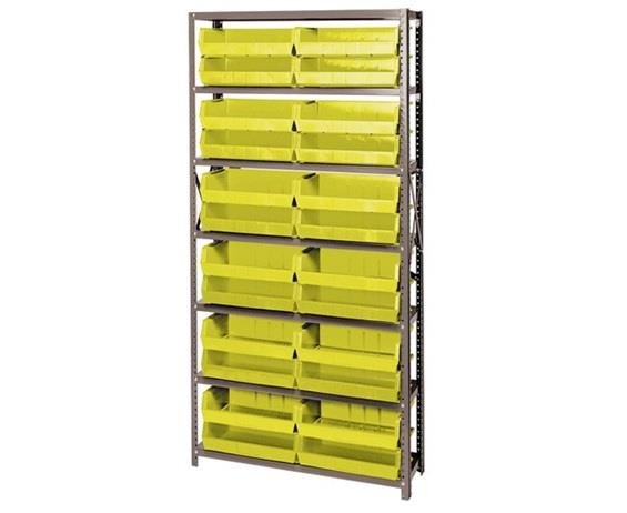 GIANT OPEN HOPPER BIN STORAGE SYSTEM