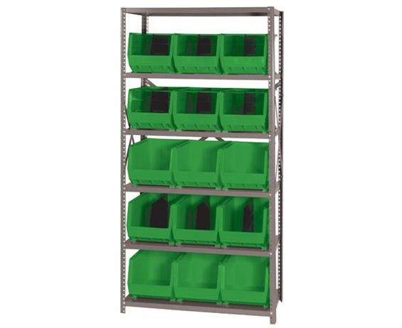 GIANT OPEN HOPPER BIN STORAGE SYSTEM