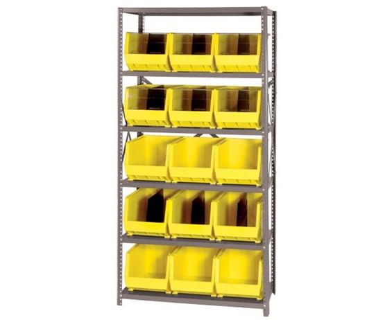 GIANT OPEN HOPPER BIN STORAGE SYSTEM