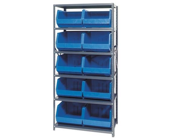 GIANT OPEN HOPPER BIN STORAGE SYSTEM