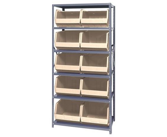 GIANT OPEN HOPPER BIN STORAGE SYSTEM