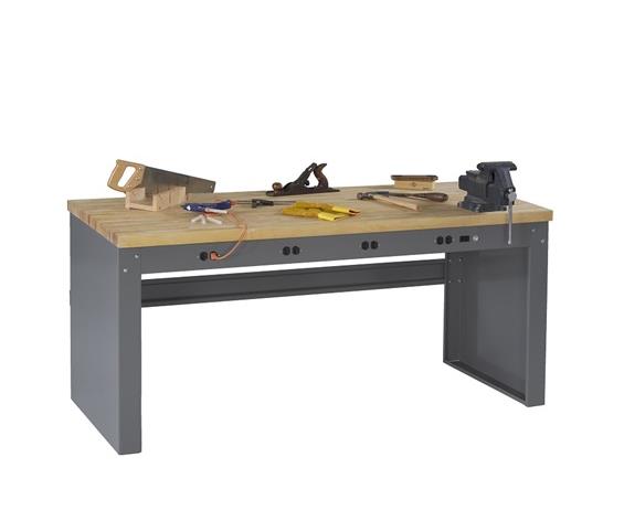 ELECTRONIC WORKBENCHES WITH PANEL LEGS