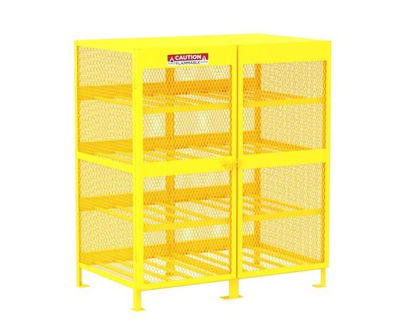 GAS CYLINDER STORAGE CABINETS