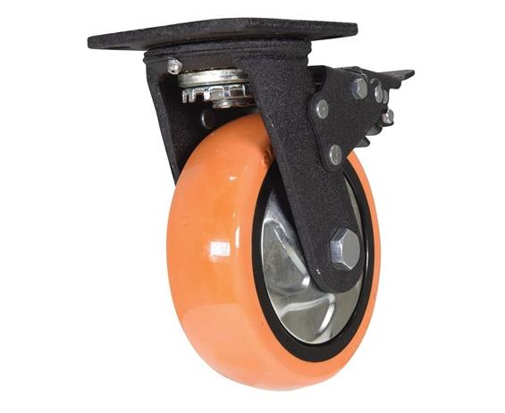 POLYURETHANE WITH THREAD GUARD CASTERS