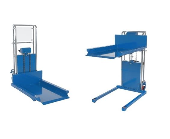 LOW PROFILE PORTABLE HYDRAULIC LIFT