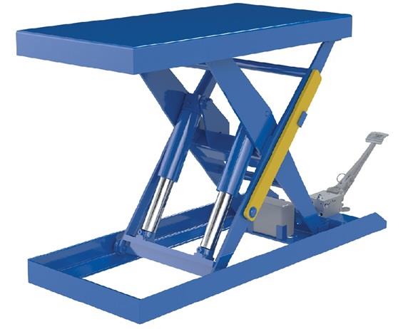 FOOT PUMP SCISSOR LIFT TABLES