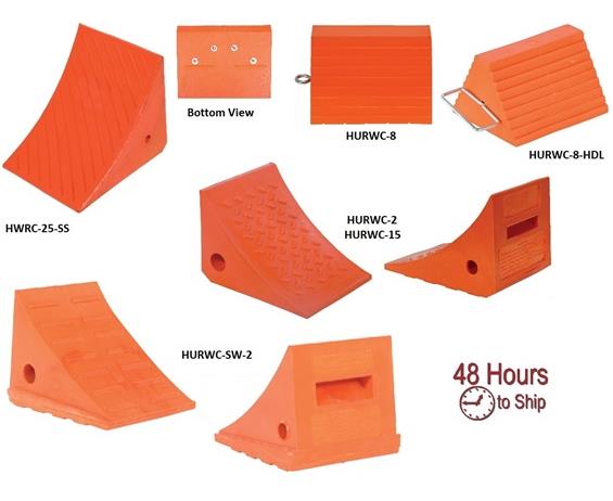 URETHANE WHEEL CHOCKS