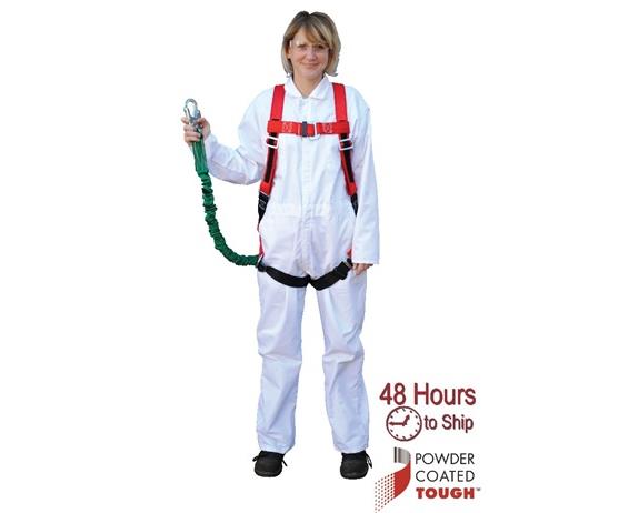 WEB LANYARD WITH SAFETY HARNESS