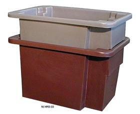 HEAVY-DUTY MOLDED PLASTIC CONTAINERS