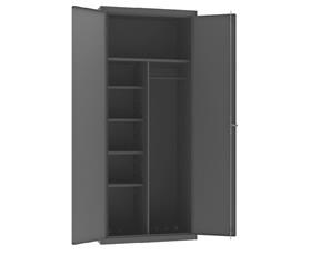 JANITORIAL CABINETS WITH WARDROBE/BROOM STORAGE