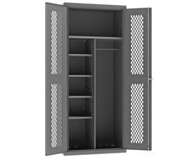 JANITORIAL CABINETS WITH WARDROBE/BROOM STORAGE