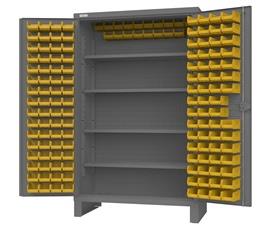 HEAVY DUTY CABINETS WITH HOOK-ON-BINS&#174; &amp; SHELVES
