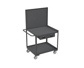 SHELF CARTS/WORKSTATIONS WITH PANELS