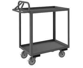 ROLLING STOCK CART WITH ERGONOMIC HANDLE