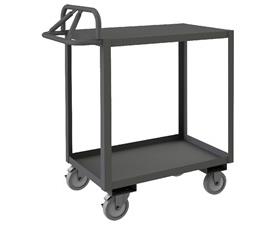 ROLLING STOCK CART WITH ERGONOMIC HANDLE