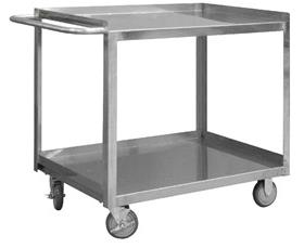 STAINLESS STEEL SHELF STOCK CARTS