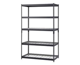 HEAVY-DUTY STEEL SHELVING RACKS