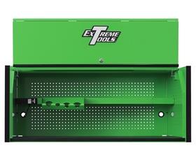 DX SERIES ROLLER CABINET WITH POWER TOOL DRAWER &amp; EXTREME POWER WORKSTATION® HUTCH