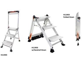 LITTLE GIANT&#174; JUMBO STEP SAFETY STEPLADDER
